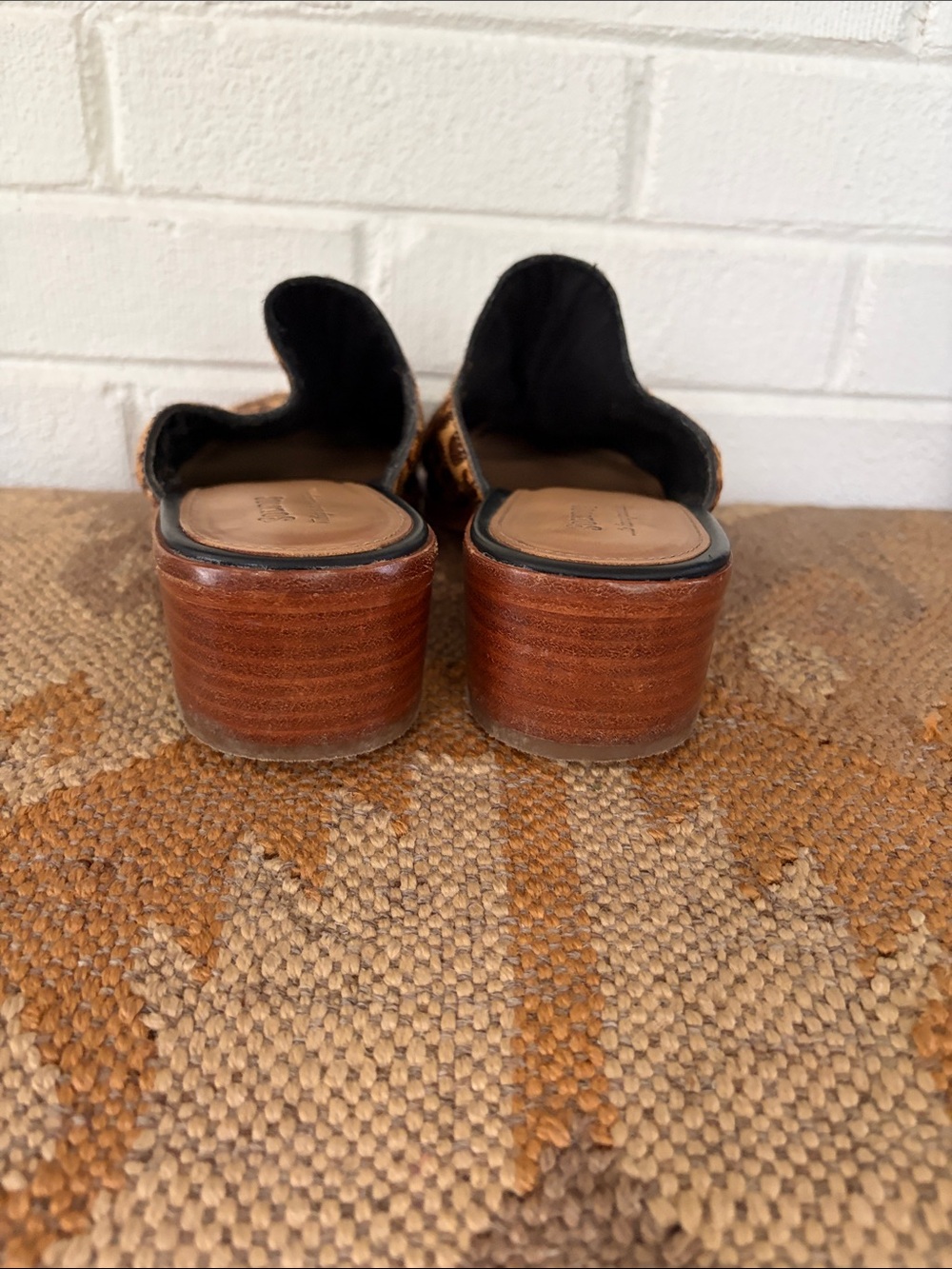 Soludos leopard calf mules - Picture 3 of 5